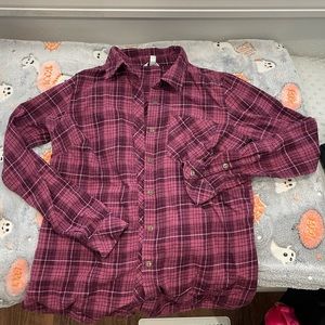 Somoma Women’s Flannel - Burgundy